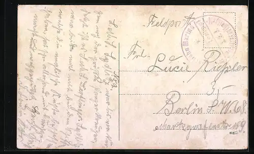 AK Kriegsschiff SM Kreuzer Seydlitz im Hafen