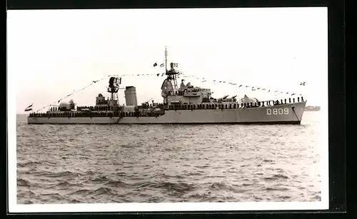 AK Kriegsschiff D809 Zeeland