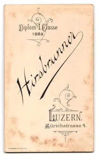 Fotografie Hirsbrunner, Luzern, Zürichstr. 4, Zwei Kinder in modischen Kleidern