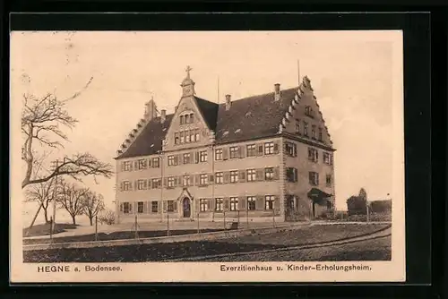 AK Hegne a. Bodensee, Exerzitienhaus und Kinder-Erholungsheim