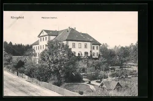 AK Königsfeld, Blick zum Mädchen-Institut