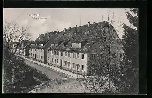 AK Königsfeld, Partie am Schwesternhaus