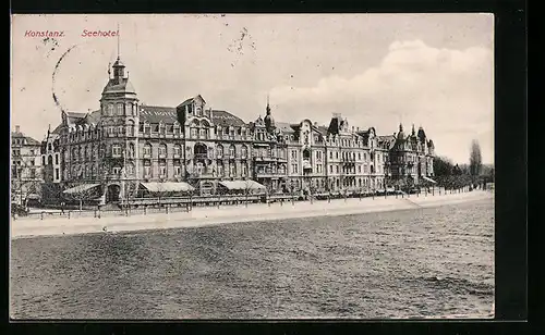 AK Konstanz, Partie am Seehotel