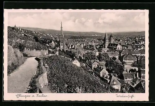 AK Esslingen a. N., Totalansicht