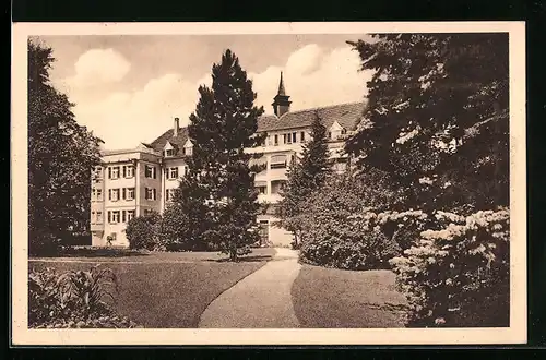 AK Bad Ditzenbach, Kurhaus und Sanatorium