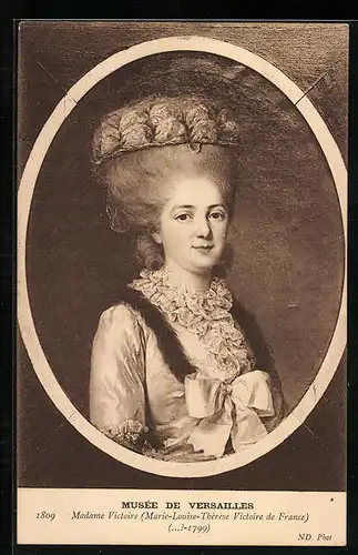 AK Marie-Louise-Thérèse Victoire de France