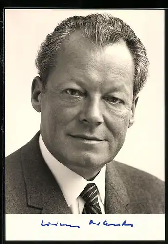 AK Willy Brandt, Bundeskanzler und Vorsitzender der SPD