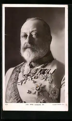 AK H. M. King Edward VII. von England