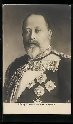AK König Edward VI. von England in Uniform