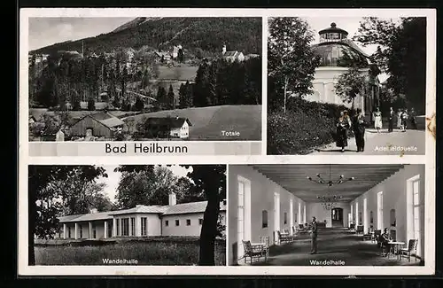AK Bad Heilbrunn, Wandelhalle, Innenansicht, Adelheidquelle