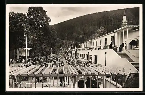 AK Wildbad i. Schwarzwald, Gasthaus Neue Trink- und Wandelhalle