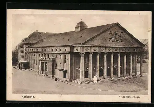 AK Karlsruhe, Neues Konzerthaus