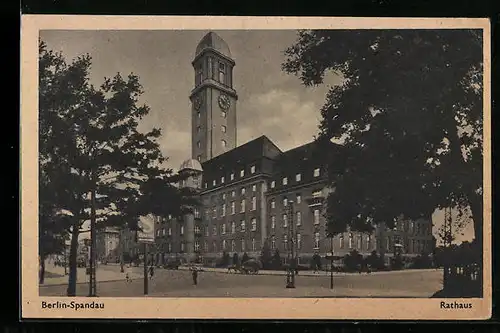 AK Berlin-Spandau, Rathaus