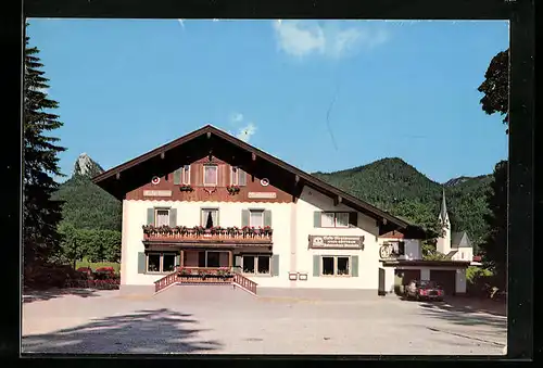 AK Kreuth, Restaurant-Cafe-Pension Haus-Göttfried, Bes.: Klaus u. Marielle Göttfried, Südliche Hauptstrasse 2