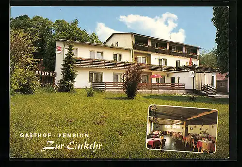 AK Bärnfels /Fränkische Schweiz, Gasthof-Pension Zur Einkehr, Bes.: Fam. Maier