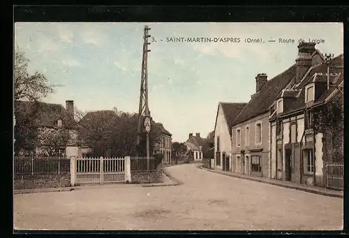 AK Saint-Martin-d`Aspres, Route de Laigle