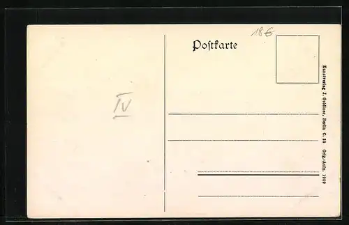 AK Berlin-Grunewald, Colonie Grunewald, Villa von Mendelssohn Hinterfront