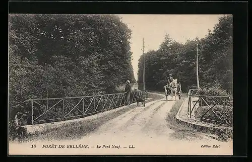 AK Bellême, Foret, Le Pont Neuf