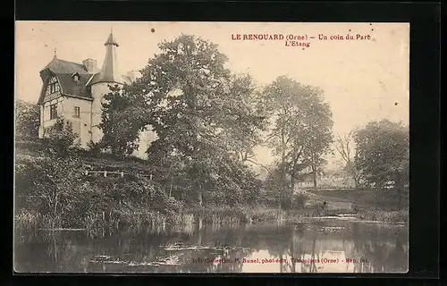 AK Le Renouard, Un coin du Parc L`Etang