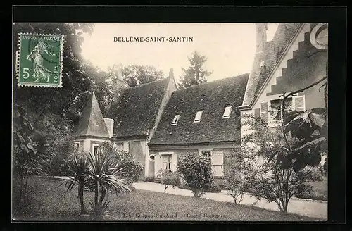 AK Bellême-Saint-Santin, Ansicht von einem Herrenhaus