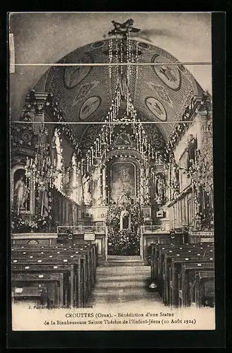 AK Crouttes, Benediction d`une Statue