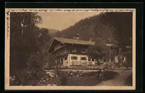AK Bayrischzell, Dr. v. Mengershausen Kurheim Tannerhof