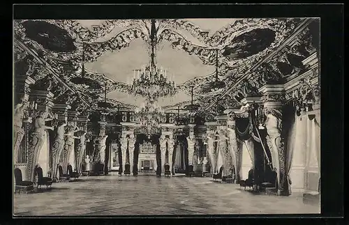 AK Coburg, Schloss Ehrenburg, Thronsaal