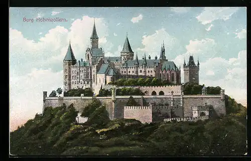 AK Bisingen, Burg Hohenzollern
