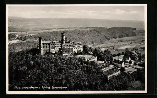 AK Schaumburg, Schloss Schaumburg vom Flugzeug aus