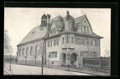 AK Münchberg, Partie an der Turnhalle