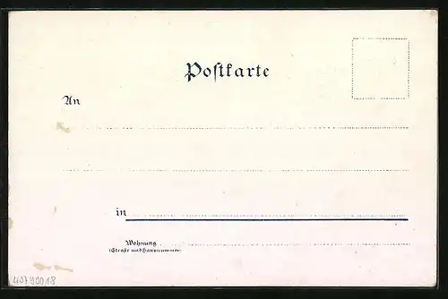 Lithographie Waldkirch i. B., Ortsansicht, Restauration z. Friedrichsbad, Bes.: Ludwig Nitz
