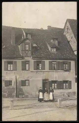 AK Kirchheim u. Teck, Ansicht eines alten Hauses