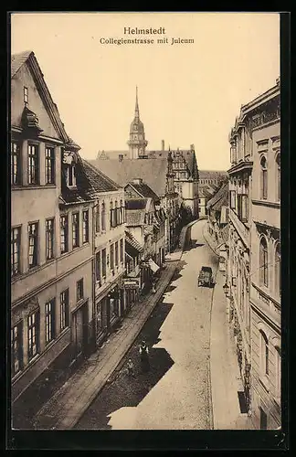 AK Helmstedt, Collegienstrasse mit Juleum