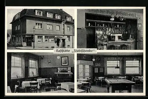 AK Gevelsberg i. W., Gasthaus Stadtschenke, Neustrasse 8