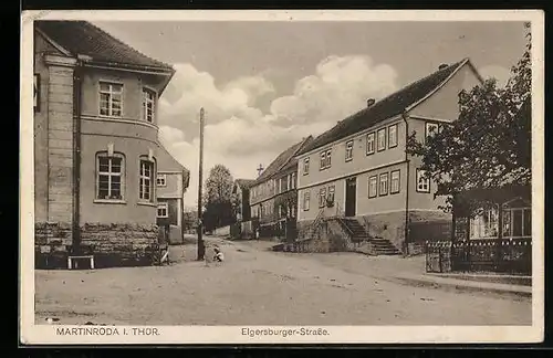 AK Martinroda, Partie in der Elgersburger-Strasse