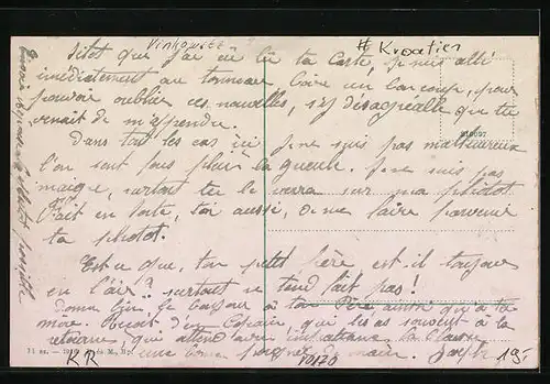 AK Vinkovci, Strassenpartie mit Anwohnern