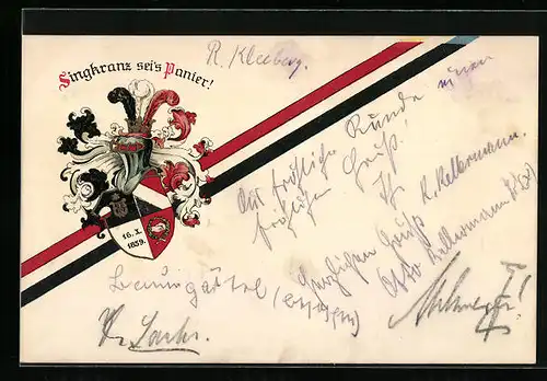 AK Singkranz sei`s Panier!, Studentenwappen