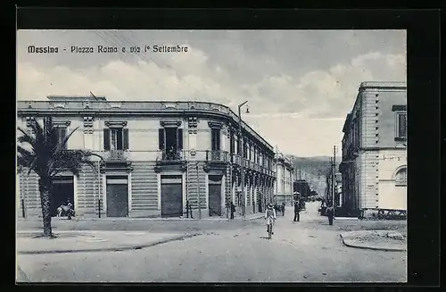 AK Messina, Piazza Roma e via 1 Settembre