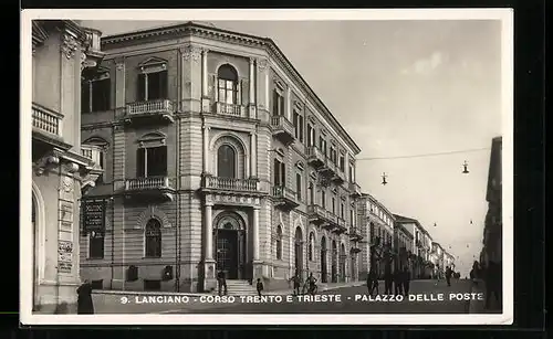 AK Lanciano, Corso Trento e Trieste, Palazzo delle Poste