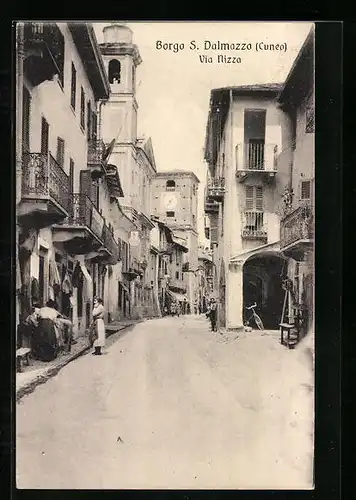 AK Borgo S. Dalmazzo, Via Nizza