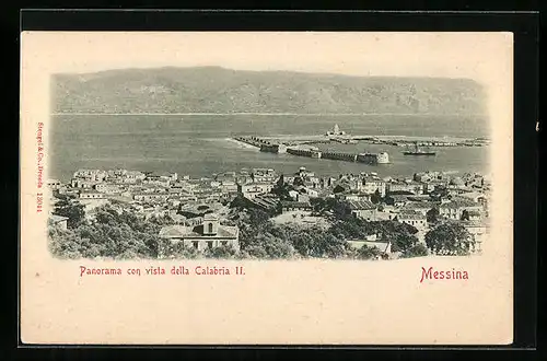AK Messina, Panorama con vista della Calabria II.