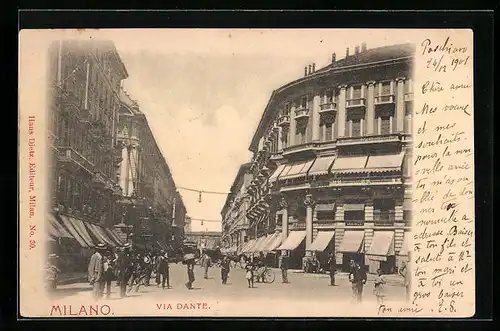 AK Milano, Via Dante