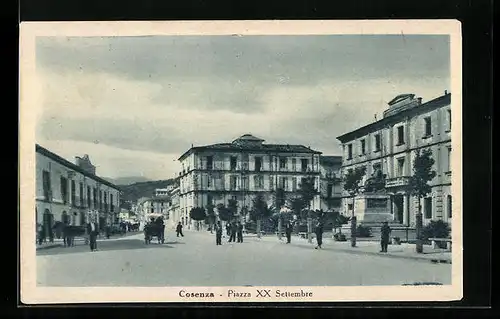 AK Cosenza, Piazza XX Settembre