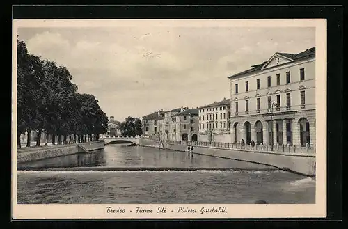 AK Treviso, Fiume Sile, Riviera Garibaldi