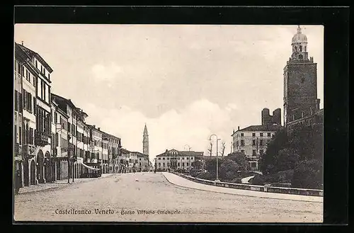 AK Castelfranco Veneto, Corso Vittorio Emanuele