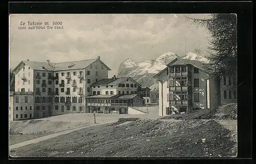 AK Cortina, Le Tofane, Viste dall`Hotel Tre Croci