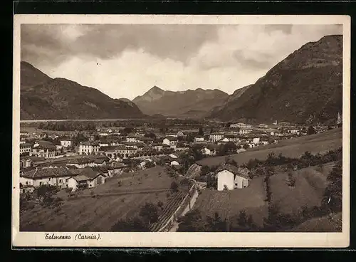 AK Tolmezzo /Carnia, Ortsansicht mit Talblick