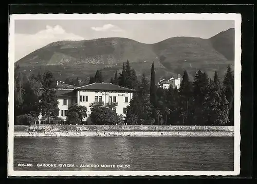 AK Gardone Riviera, Albergo Monte Baldo