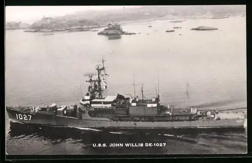 AK USS John Willis DE-1027