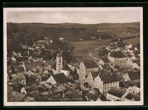 AK Altmannstein /Bayr. Ostmark, Ortsansicht mit Umgebung